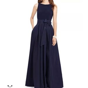 Ralph Lauren taffeta gown size 2